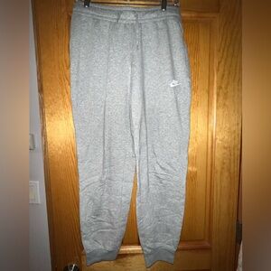 Nike women grey joggers size medium